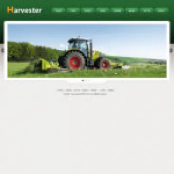 编号3117 农业机械网站(宽屏)