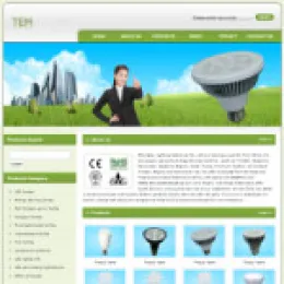 绿色照明公司网站(英文)