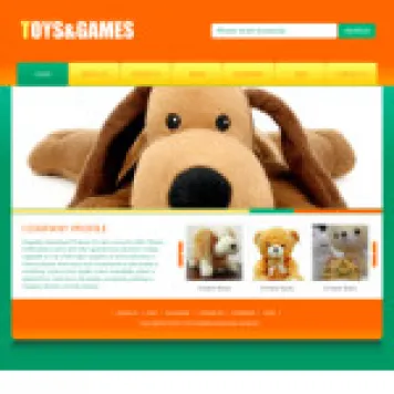 编号8129 玩具公司网站(英文)